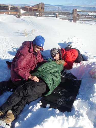 WMI Wilderness First Responder (WFR) in action