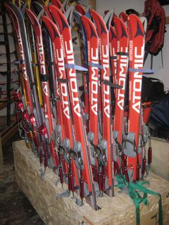 Students will learn to ski on their winter sections - many of whom have never skied before!!