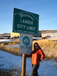 Welcome to Lander, Whitney! Welcome to Lander, Whitney!