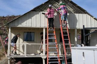 Painting the Post Office
