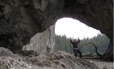 Georgia in arch