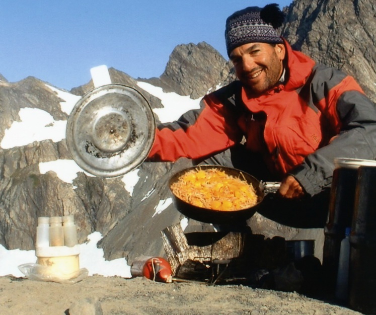 Showing off Cooking Skills