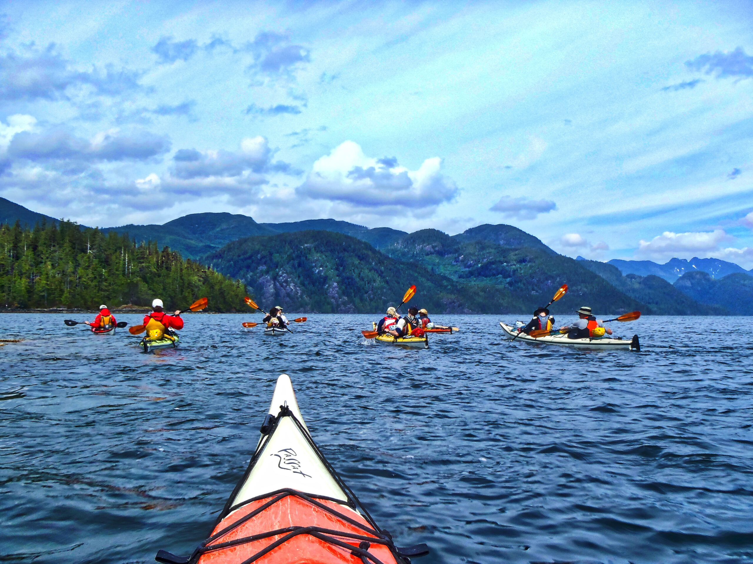 OLYMPUS DIGITAL CAMERA Sea Kayaking and Sailing, NOLS Pacific Northwest. Vancouver, Canada.