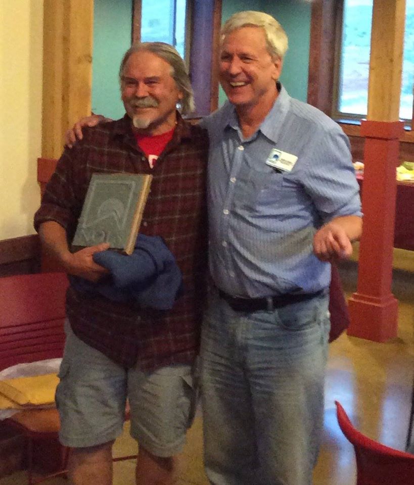 Daniel De Kay Accepts Master of Education Award