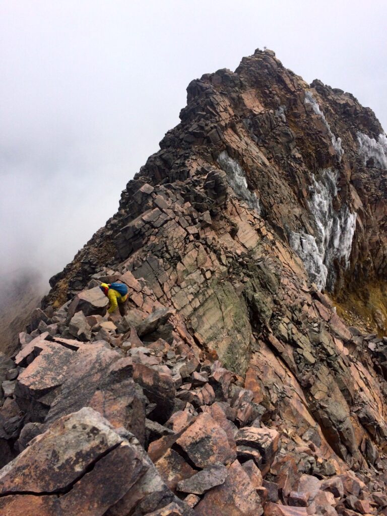 Climbing Illiniza