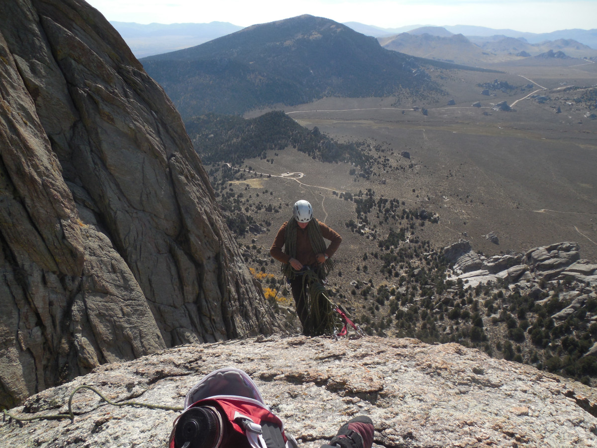 NOLS Rocky Mountain, FSR-2, 8/24-11/22/14 "After hiking 10 days in the Wind River Mountains of Wyoming, completing a 13 day white water canoeing section on the Salmon River in Idaho, receiving a Wilderness First Responder certification, 16 days rock climbing in The City of Rocks in Idaho and finishing with a 26 day backpacking section in the Grand Gulch are of Southeastern Utah my NOLS experience is over. Through the 3 months I have endured extreme sub zero temperatures, climbed over 8,500 ft in a day, drank from mud puddles and slept outside in a sleeping bag and tent fly. The people I have met have truly amazed me by how strong they all are. My experience was life changing and the memories unforgettable. The stories I have will be told from years to come and I am truly grateful to have had the chance to complete my Fall Semester in the Rocky Mountains."
