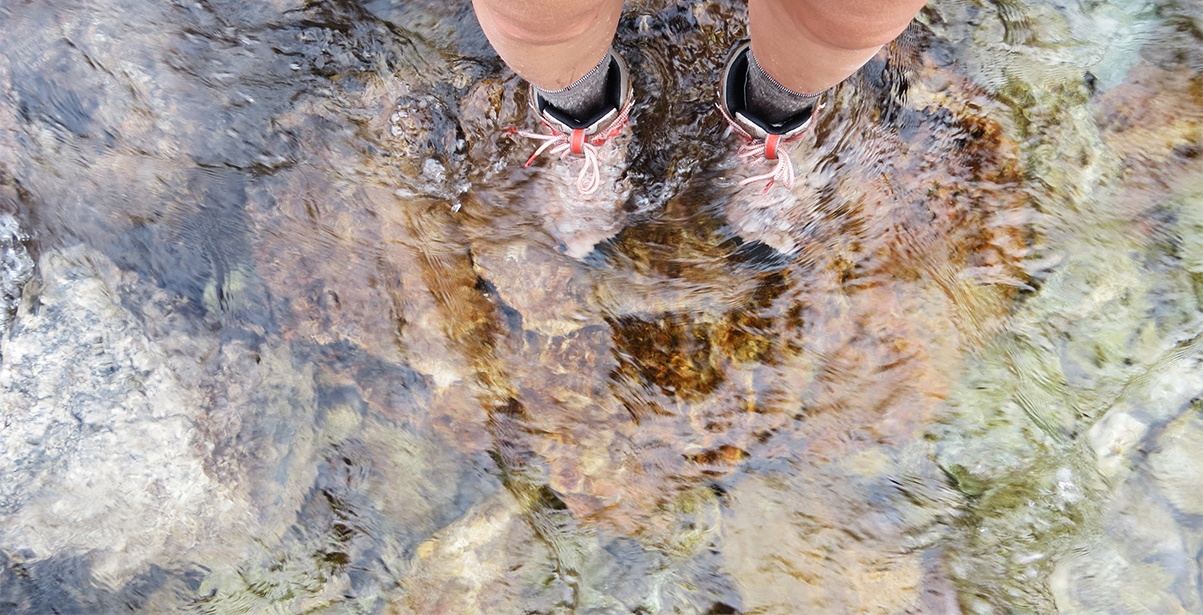Wet feet