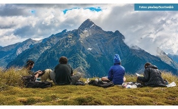 NOLS Expeditions: There, adults incorporate survival and leadership skills.