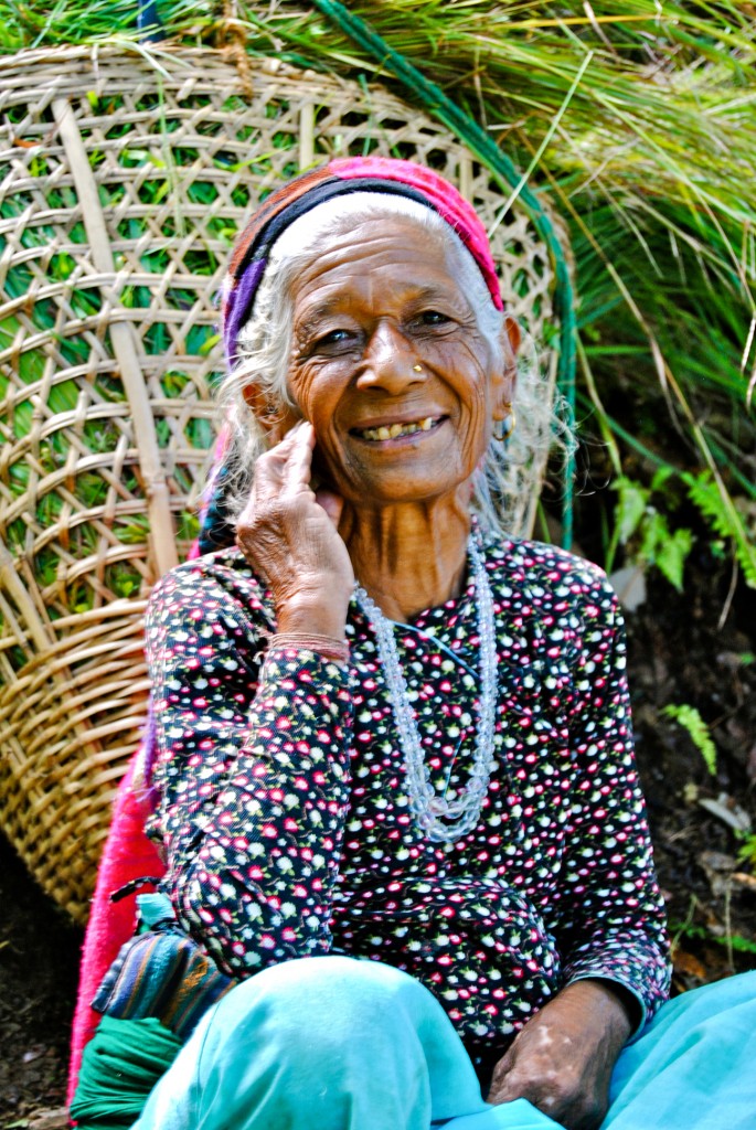 Nepali grandmother