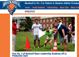 Bucknell Bison training camp activities.