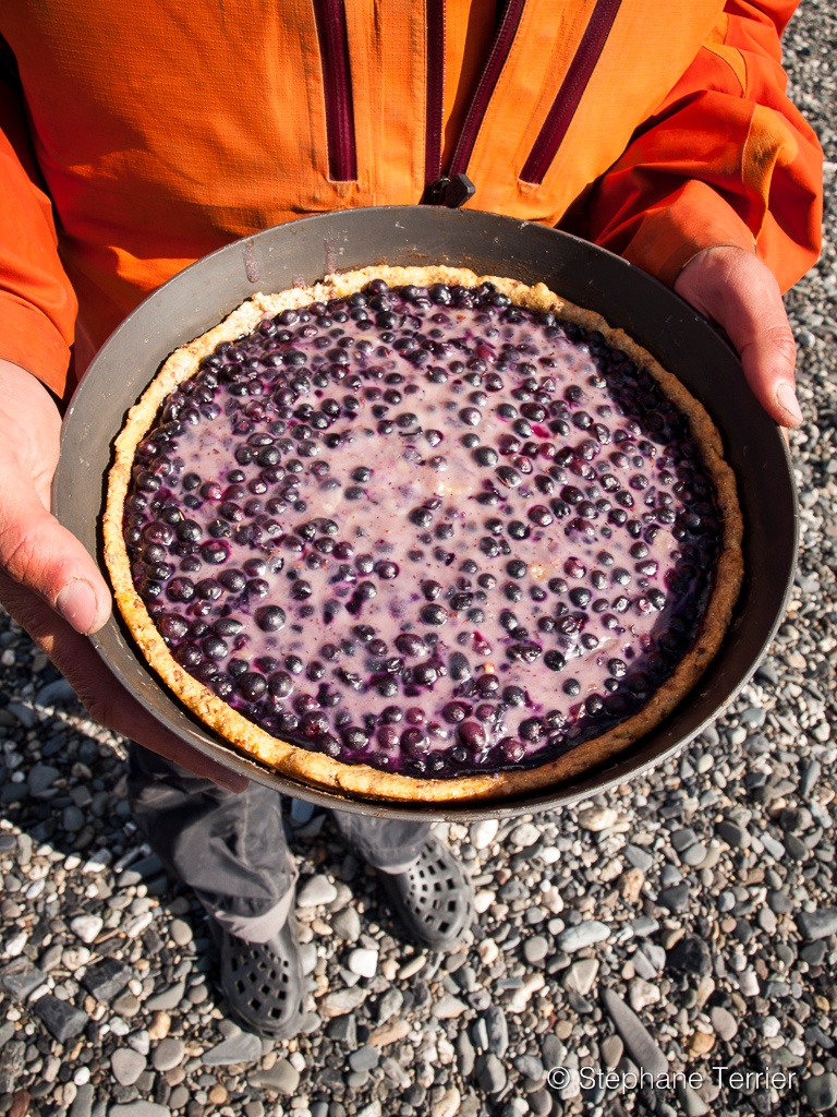 Blueberry pie