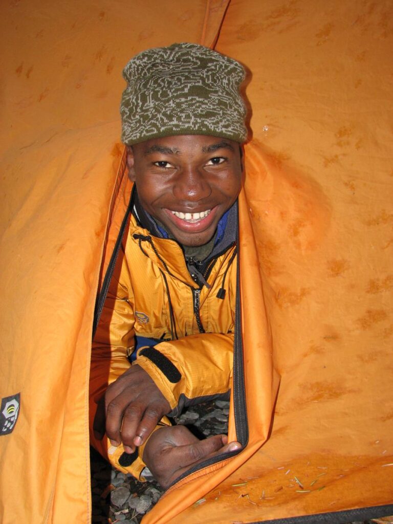 Peeking into the Tent